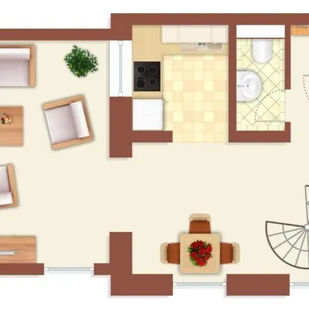 Apartment Diana/windrose Rostock